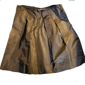 BCBGMaxAzria Black A-Line Skirt